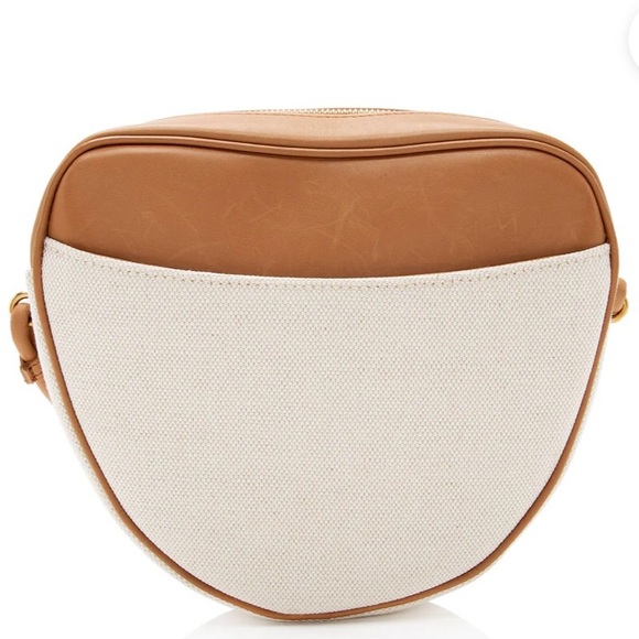 NWT Saint Laurent Canvas Sac Coeur Crossbody Bag - Picture 7 of 10